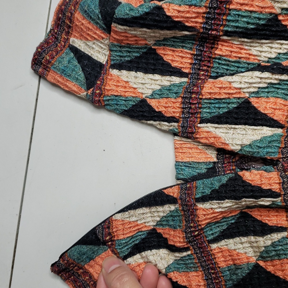 Farm Rio x Anthropologie Mixed Print  Maxi Long Skirt Size XS Festival Bohemian - Picture 12 of 16